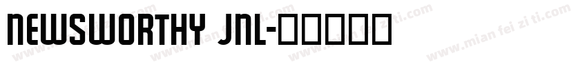 Newsworthy JNL字体转换